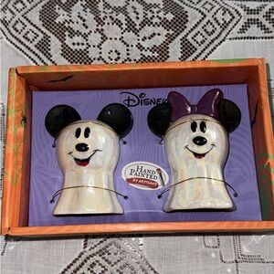 Disney Black and White Mickey and Minnie Mouse Decor Accents